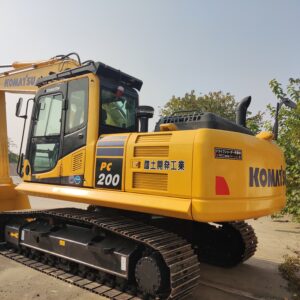 Komatsu PC200-8 tracked excavator
