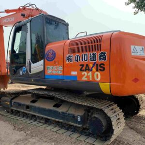 Hitachi ZX210 tracked excavator
