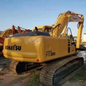 Komatsu PC200-6 tracked excavator
