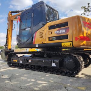 Sany SY135C tracked excavator