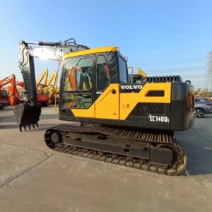 Volvo EC 140 tracked excavator