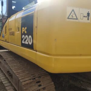 Komatsu PC220-7 tracked excavator