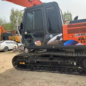 Hitachi ZX130 tracked excavator
