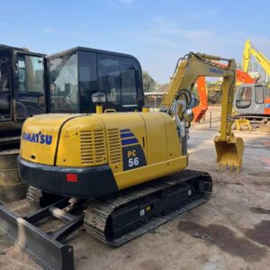 Komatsu PC56-7 mini excavator