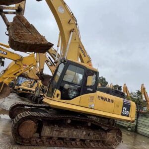 Komatsu PC350-7 tracked excavator
