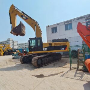 Caterpillar 345D tracked excavator