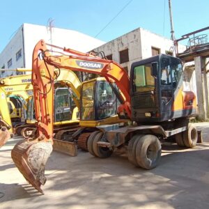 Doosan DX60W wheel excavator