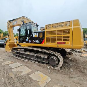 Caterpillar 345D tracked excavator