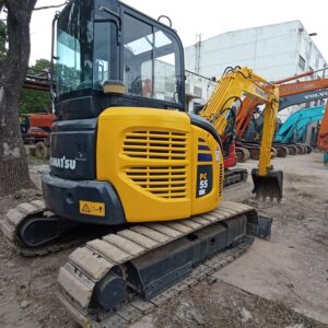Komatsu PC55 mini excavator