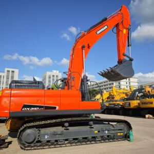 Doosan DX340 tracked excavator