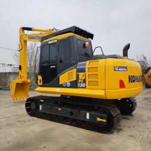 Komatsu PC130 tracked excavator