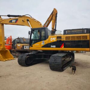Caterpillar 340D2 tracked excavator