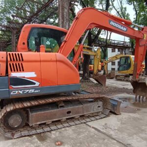 Doosan DX75LC-9C tracked excavator